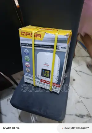 Qasa 5000w 3hp Voltage Regulator for Ac Protection