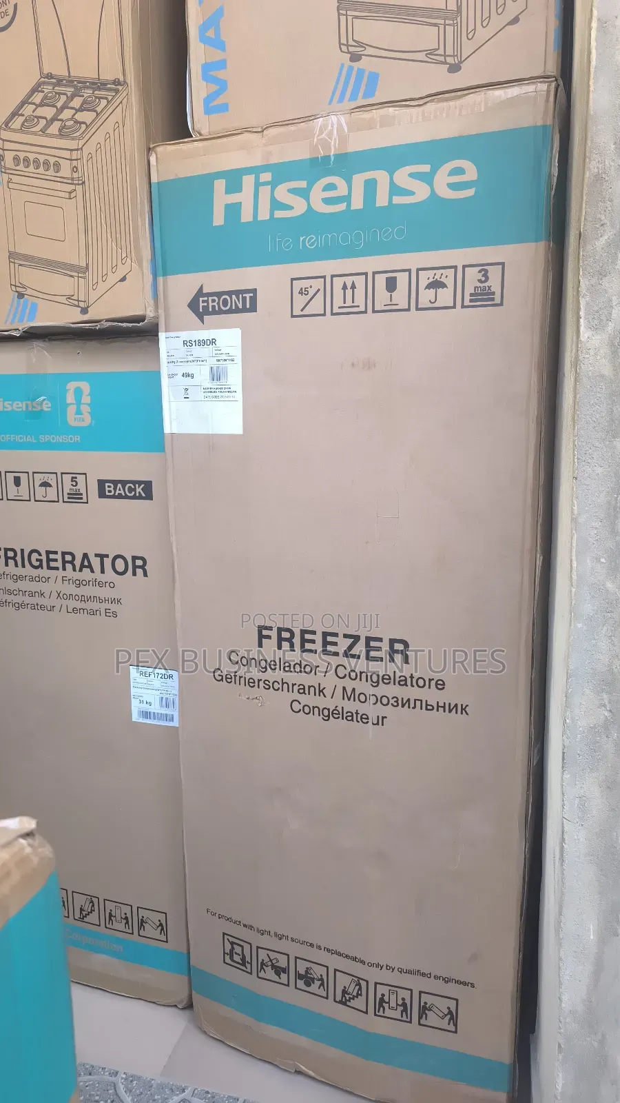Hisense 190l Upright Freezer