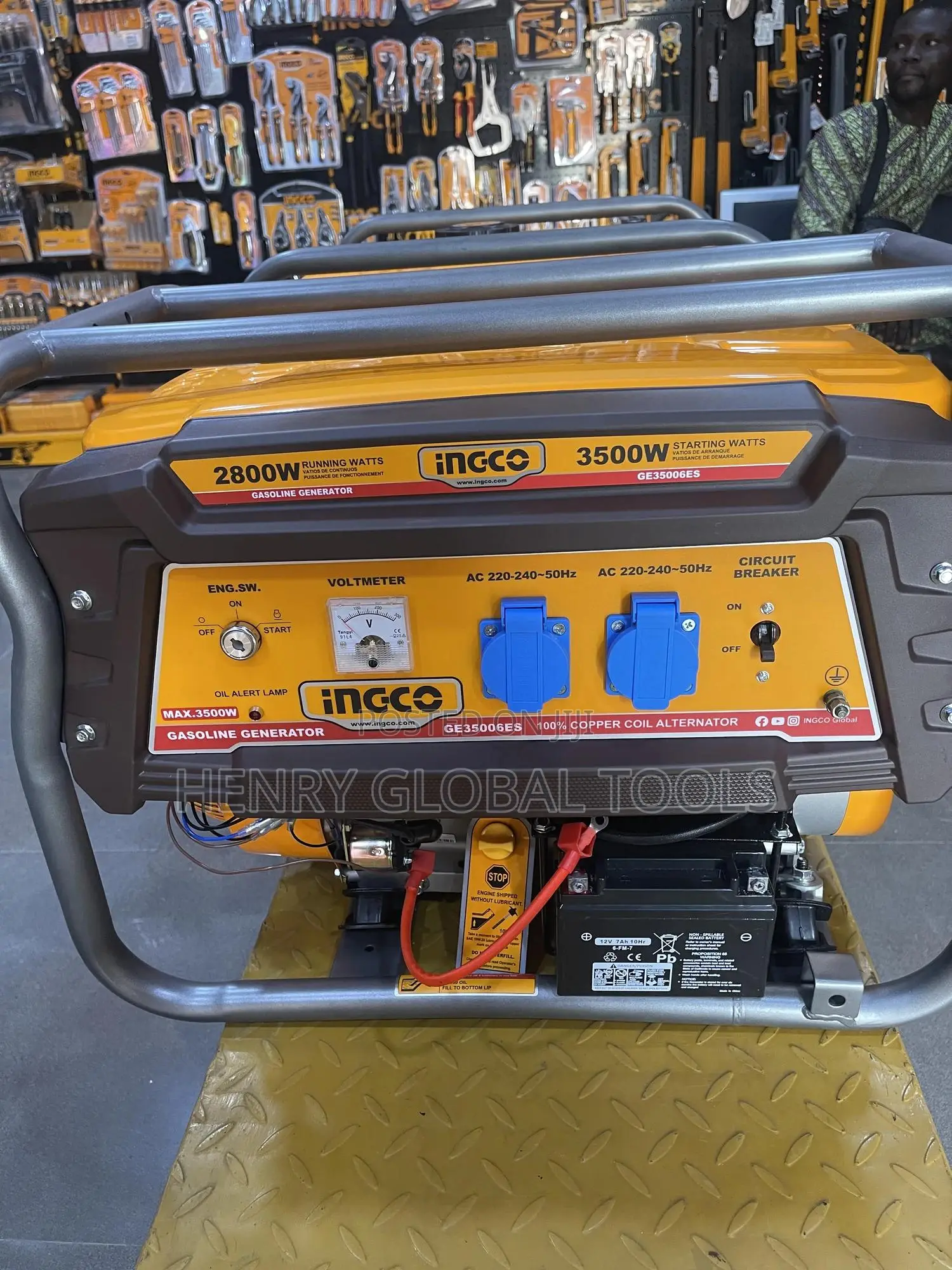 2800w Ingco Gasoline Generator