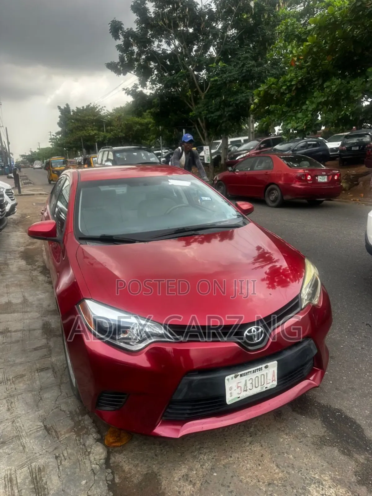 Toyota Corolla 2015 Red