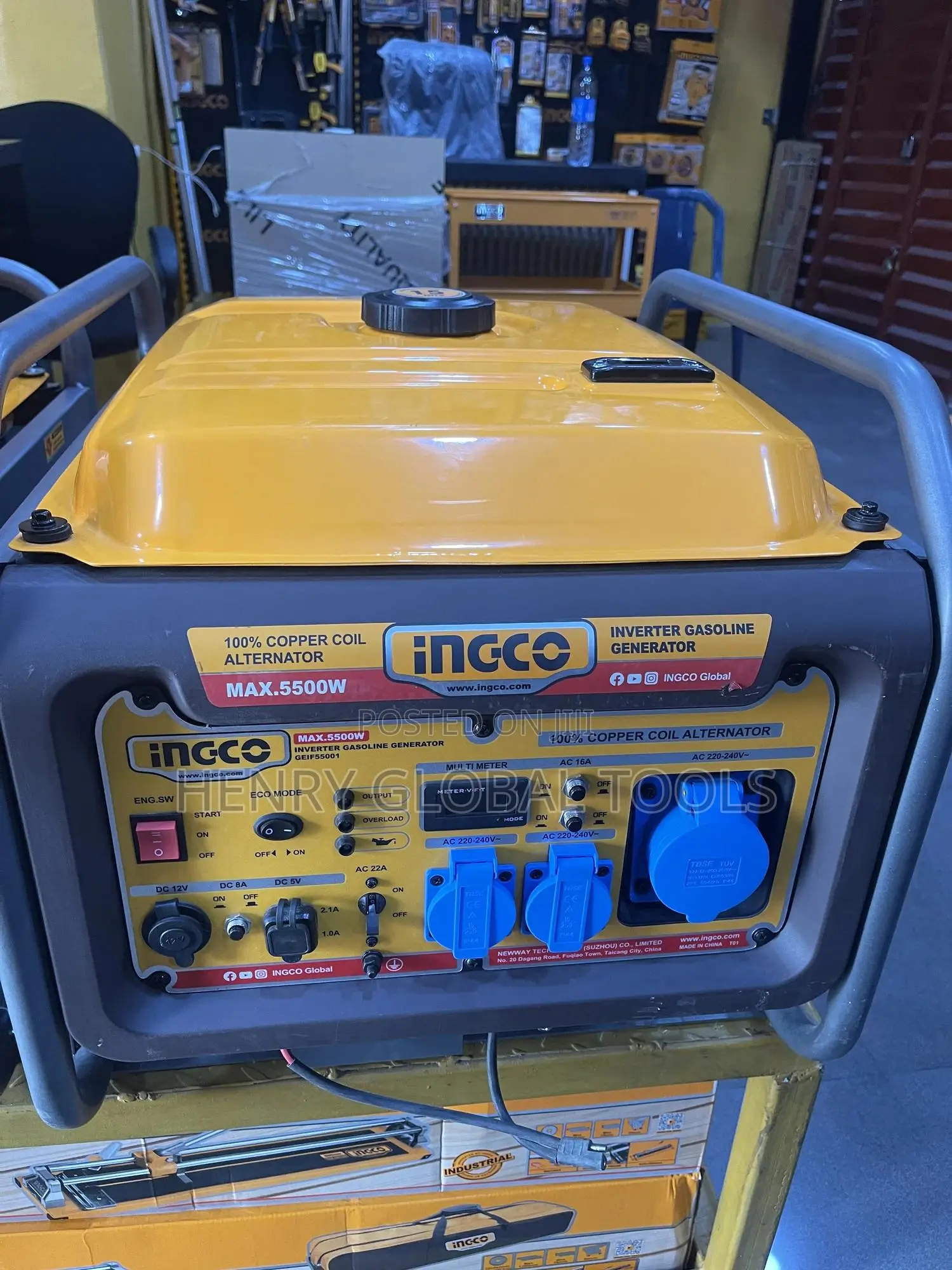 5500w Ingco Gasoline Generator