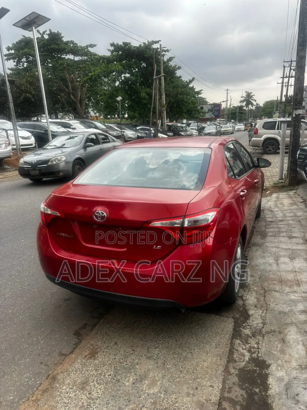 Toyota Corolla 2015 Red