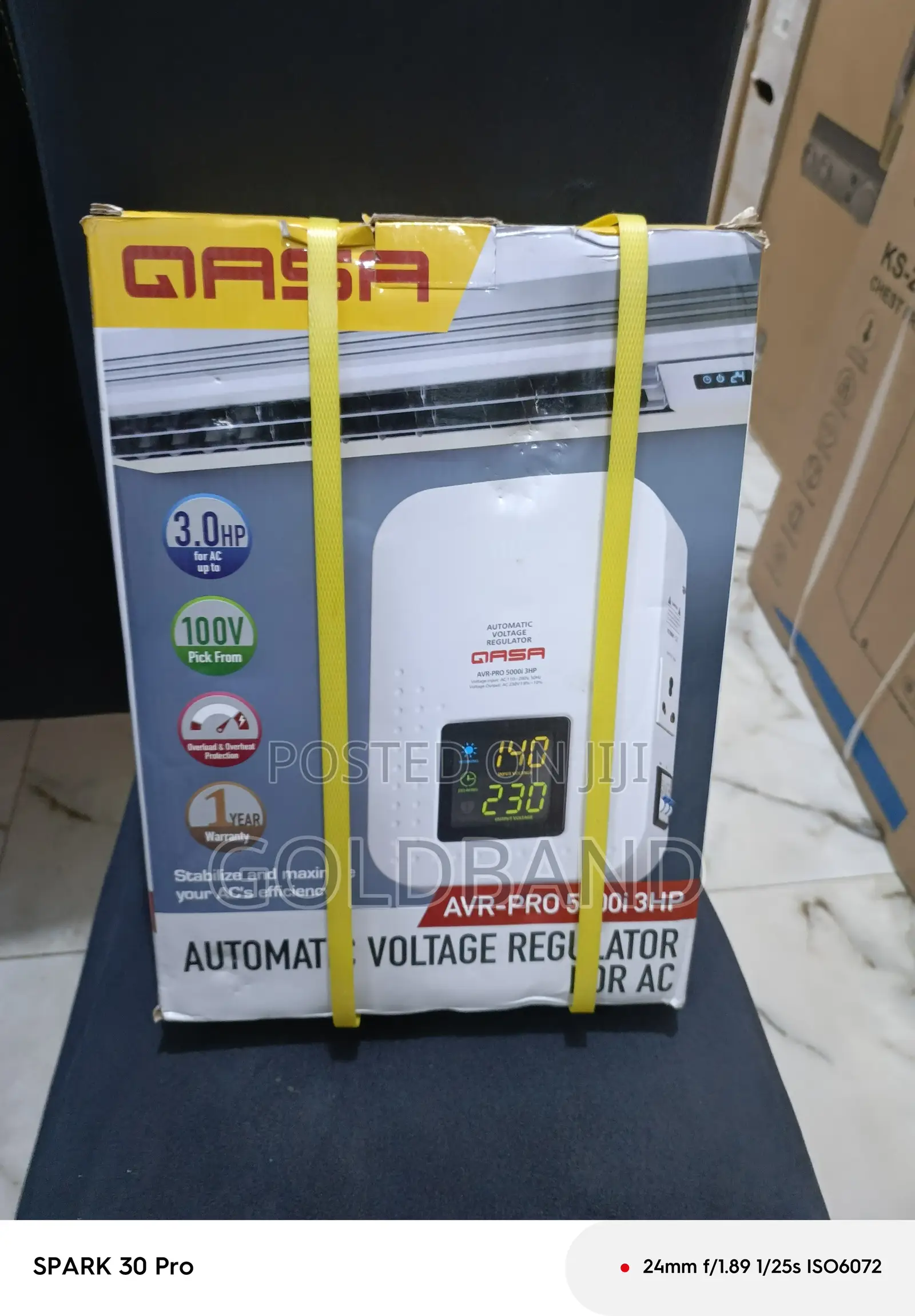Qasa Automatic Voltage Regulator 3hp Ac Stabilizer