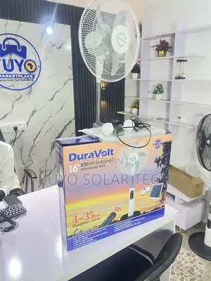 16''inch 3in1 Rechangeable Standing Solar Fan