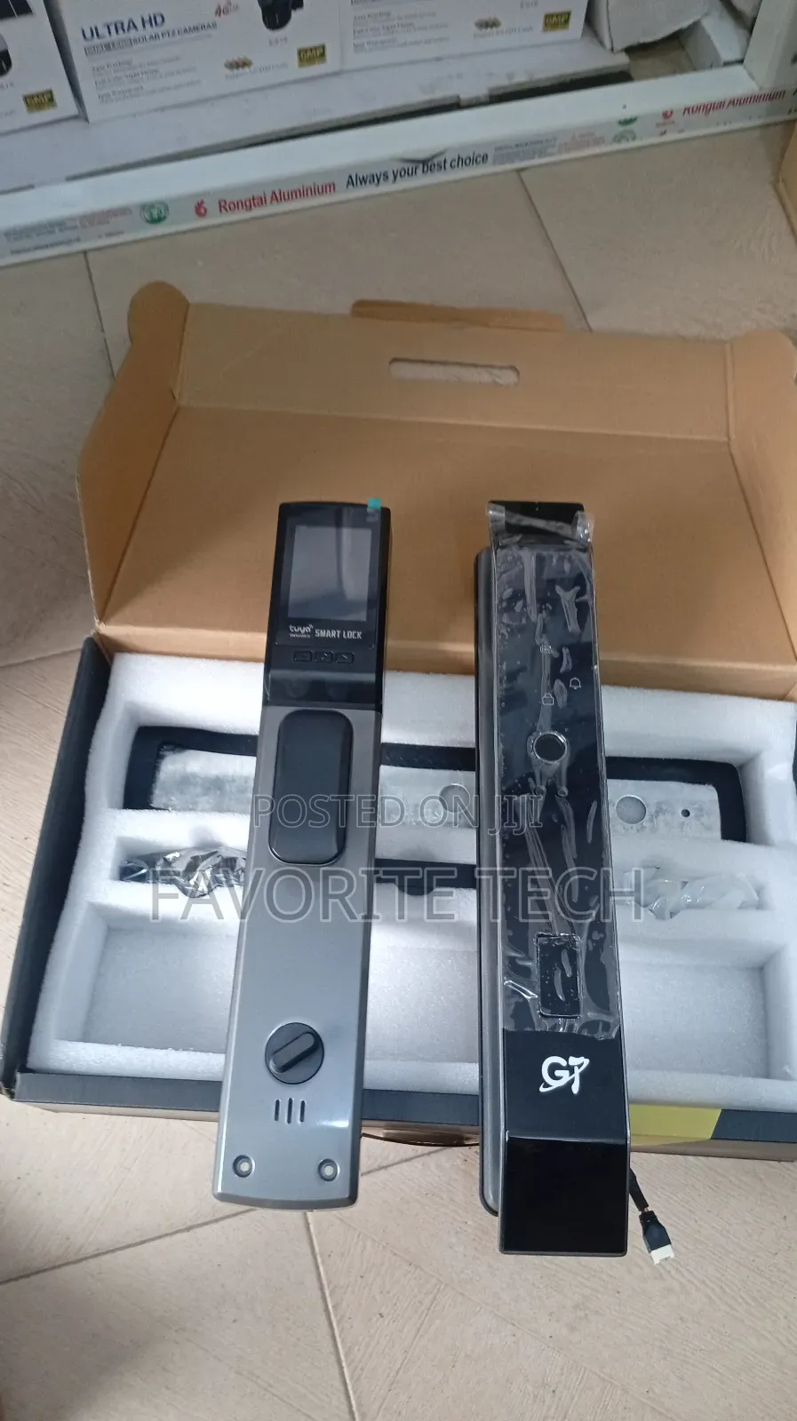 Tuya Wifi Face Recognition Smart Lock
