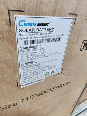 15kwh Cworth Lithium Ion Battery Available Now