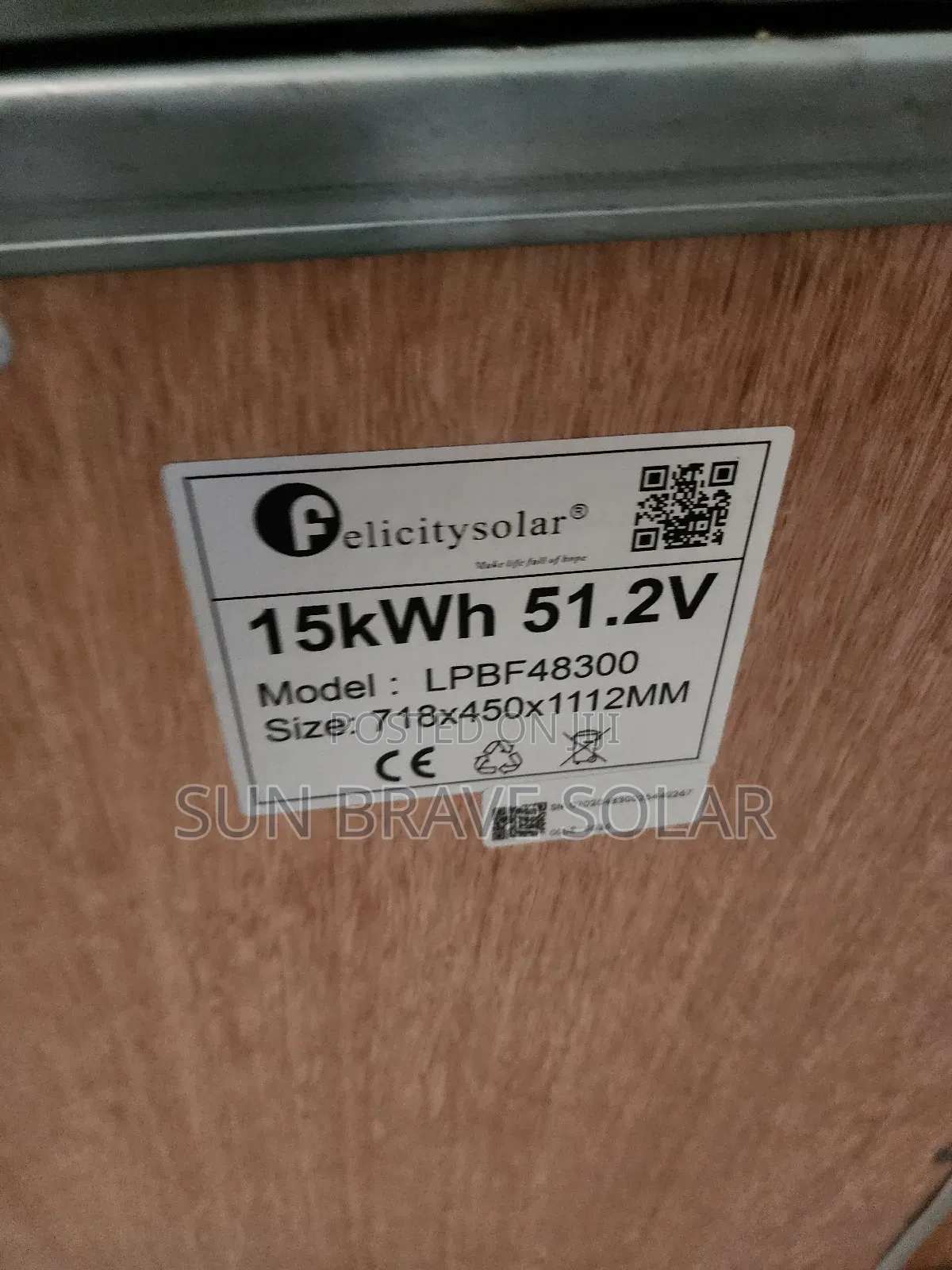 Felicity 15kwh 51.2v Available
