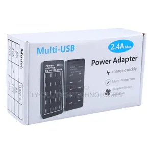 Dc 5v 10a 50w 10 Usb Multi Port Charger Adapter Plug