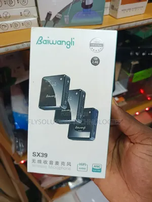 Baiwangli Sx39 Wireless Microphone Lavalier Lapel Mic