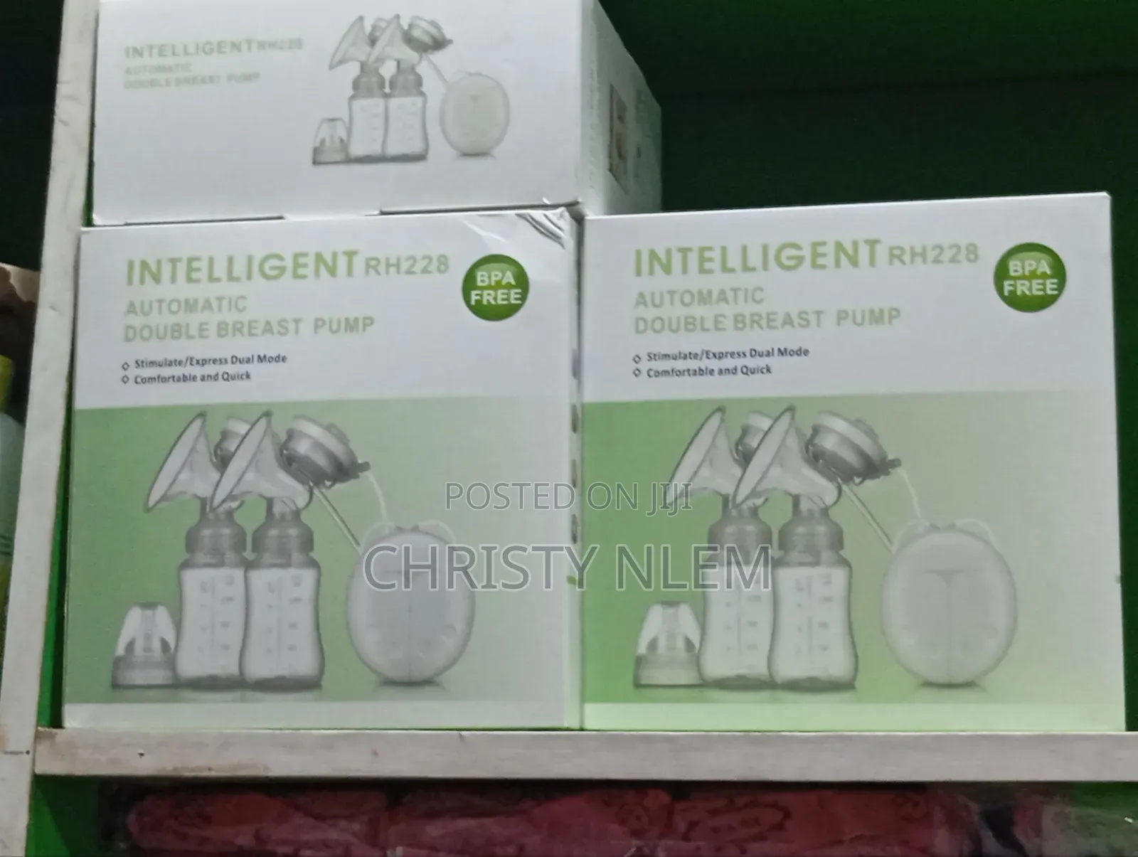Automatic Double Breast Pump (Manual)