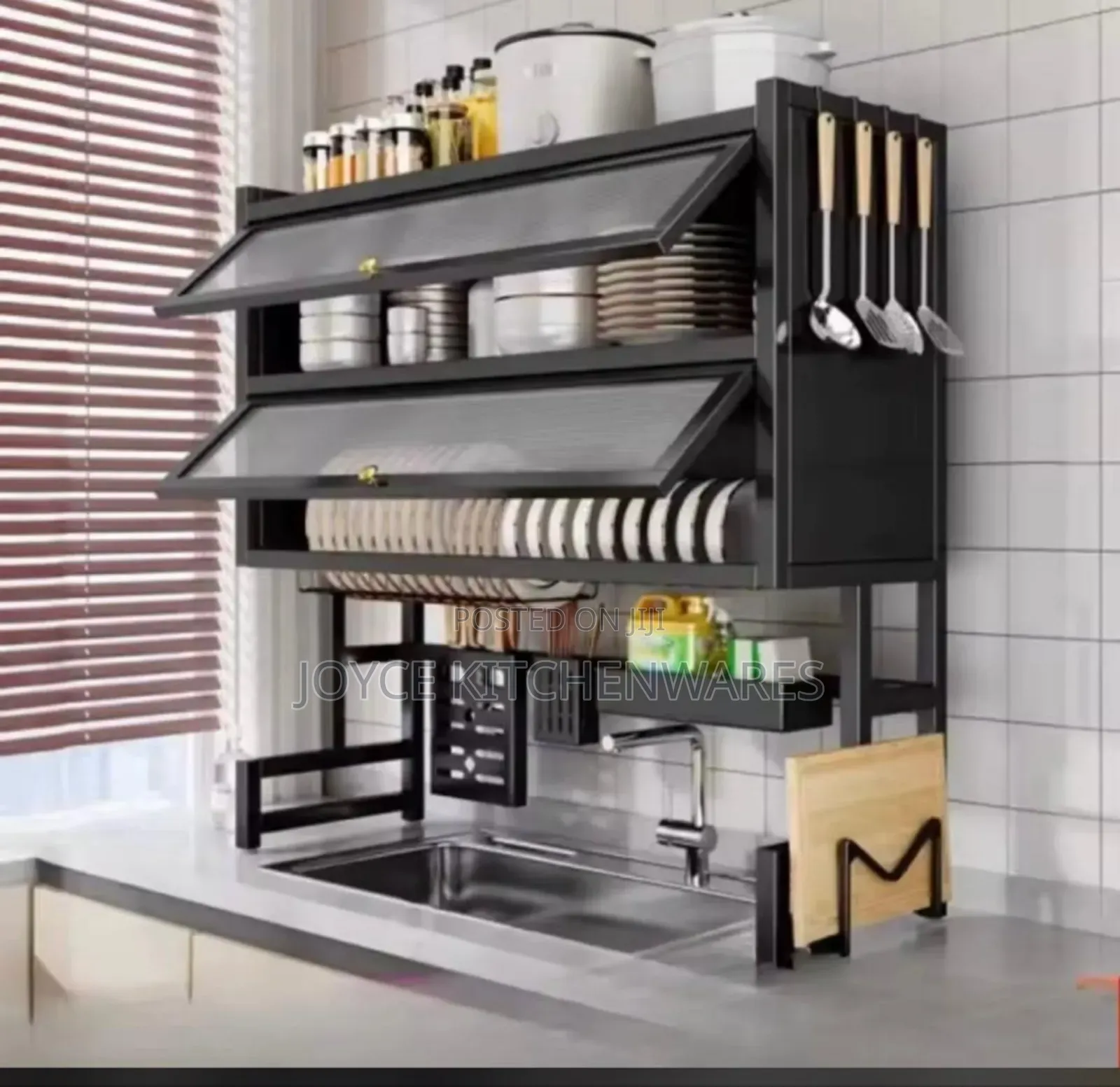 Double Layer Plate Rack