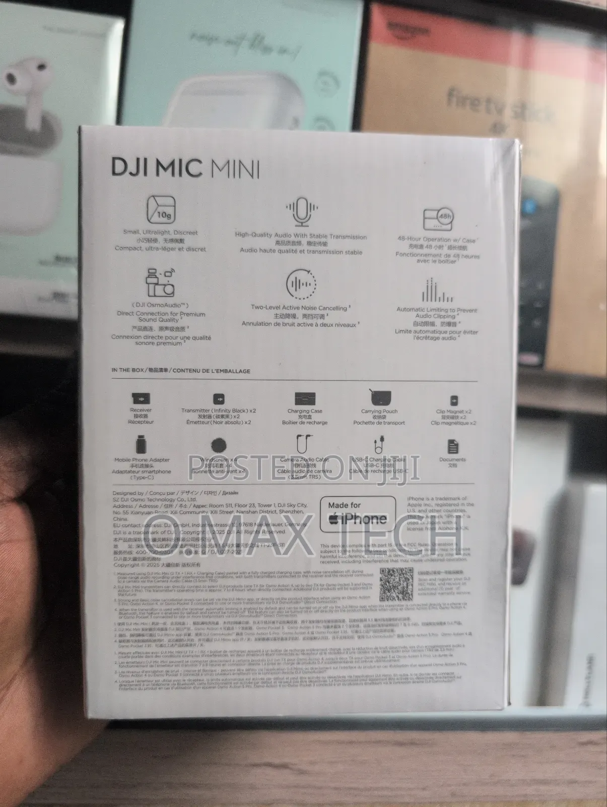 Dji Mic Mini (2 Tx + 1 Rx + Charging Case)