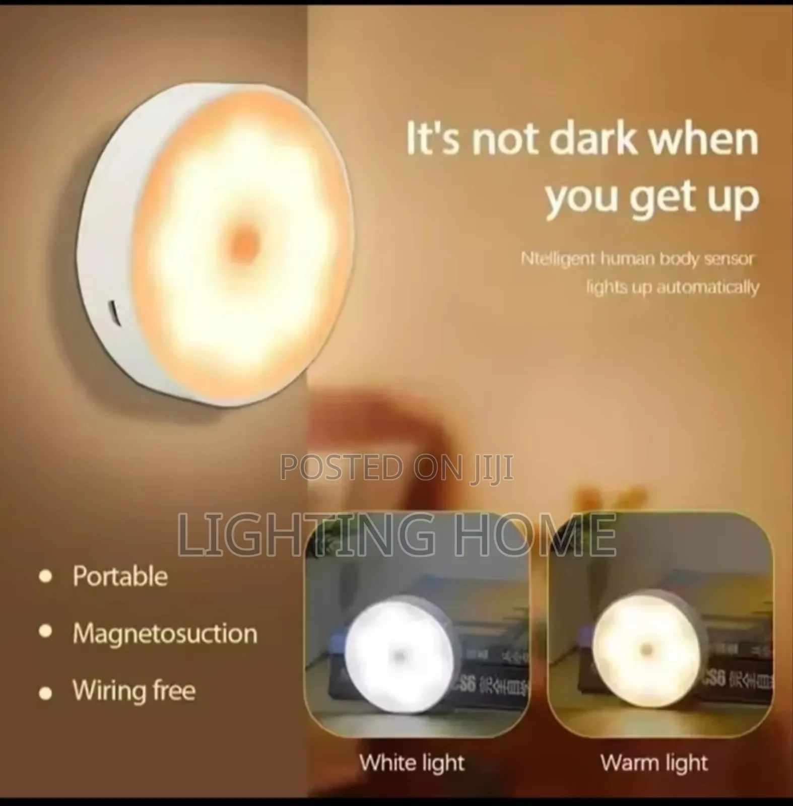Led Rechargeable Sensor Light