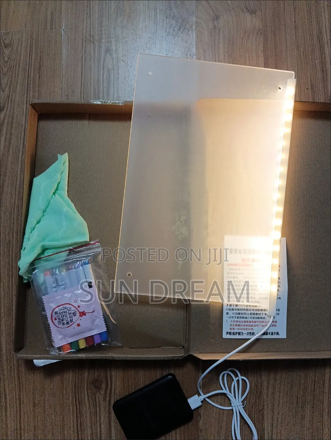 Advertising Led Board Lighting Transparent Board Writing Boards