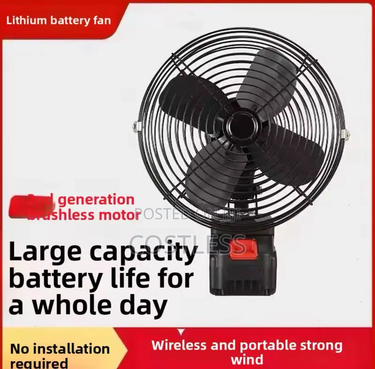Portable Wireless Charging With Lithium Battery