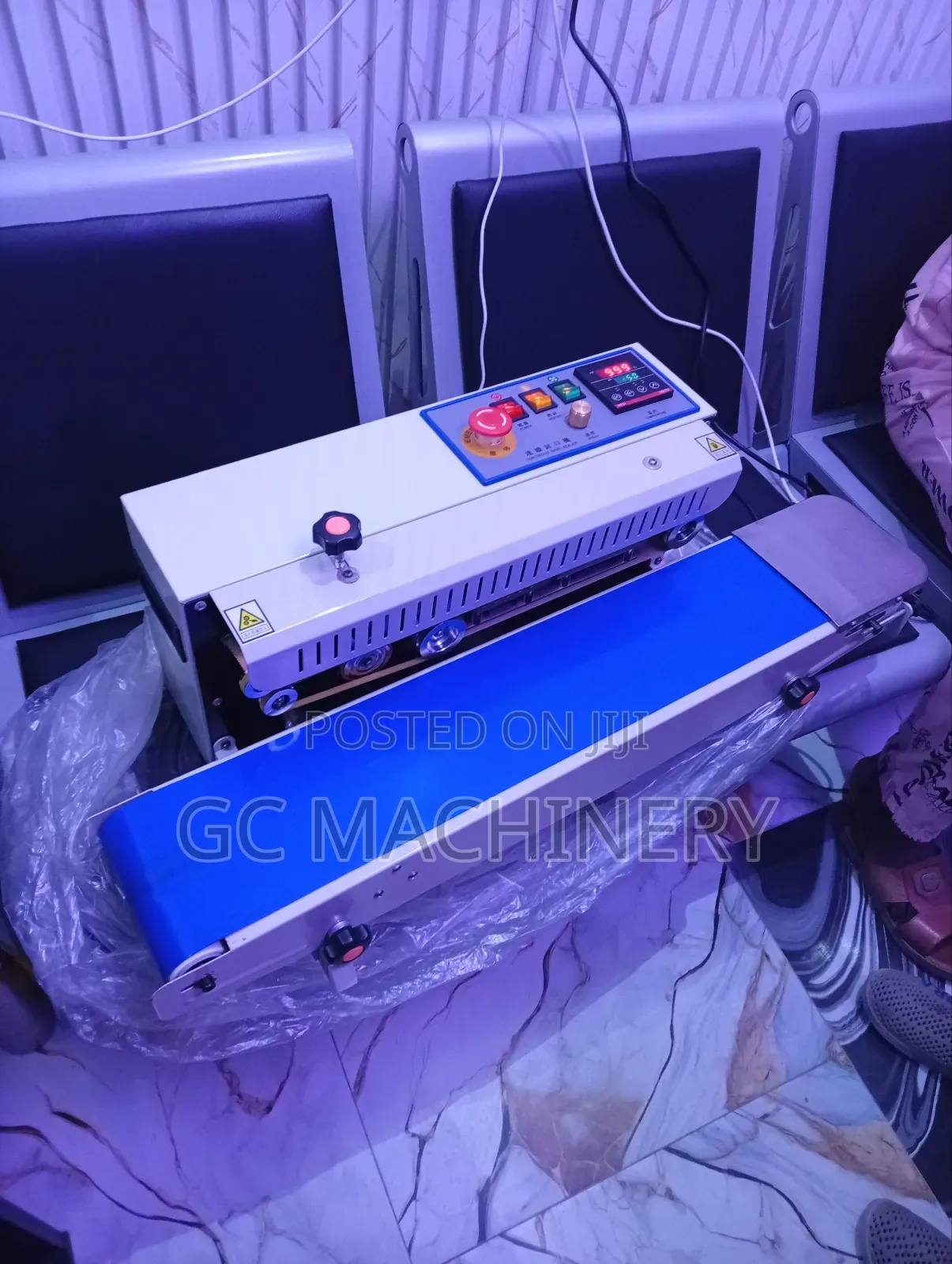 Continuous Band Sealing Machine