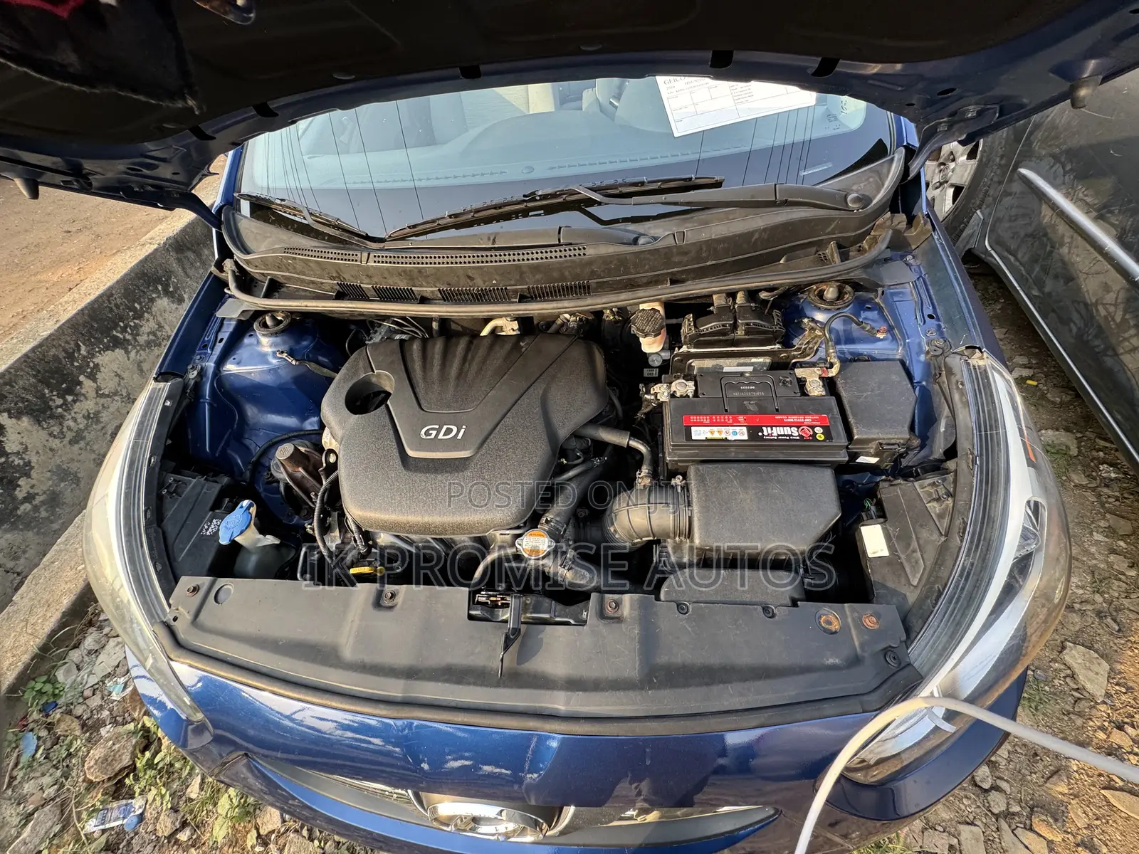 Hyundai Accent 2016 Blue