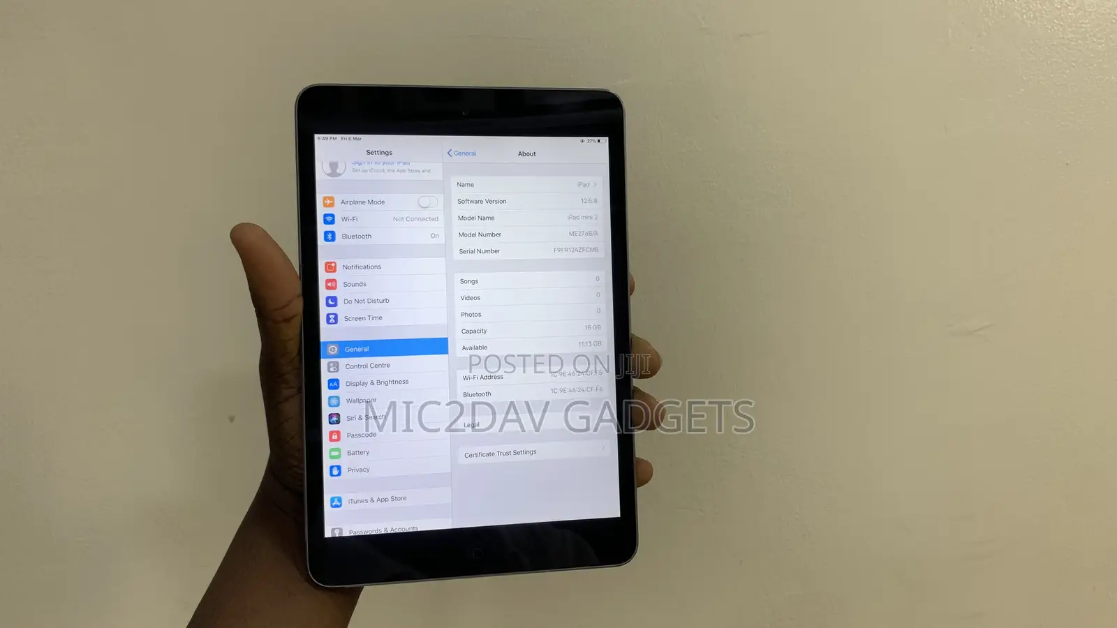Apple iPad mini 2 16 GB Gray