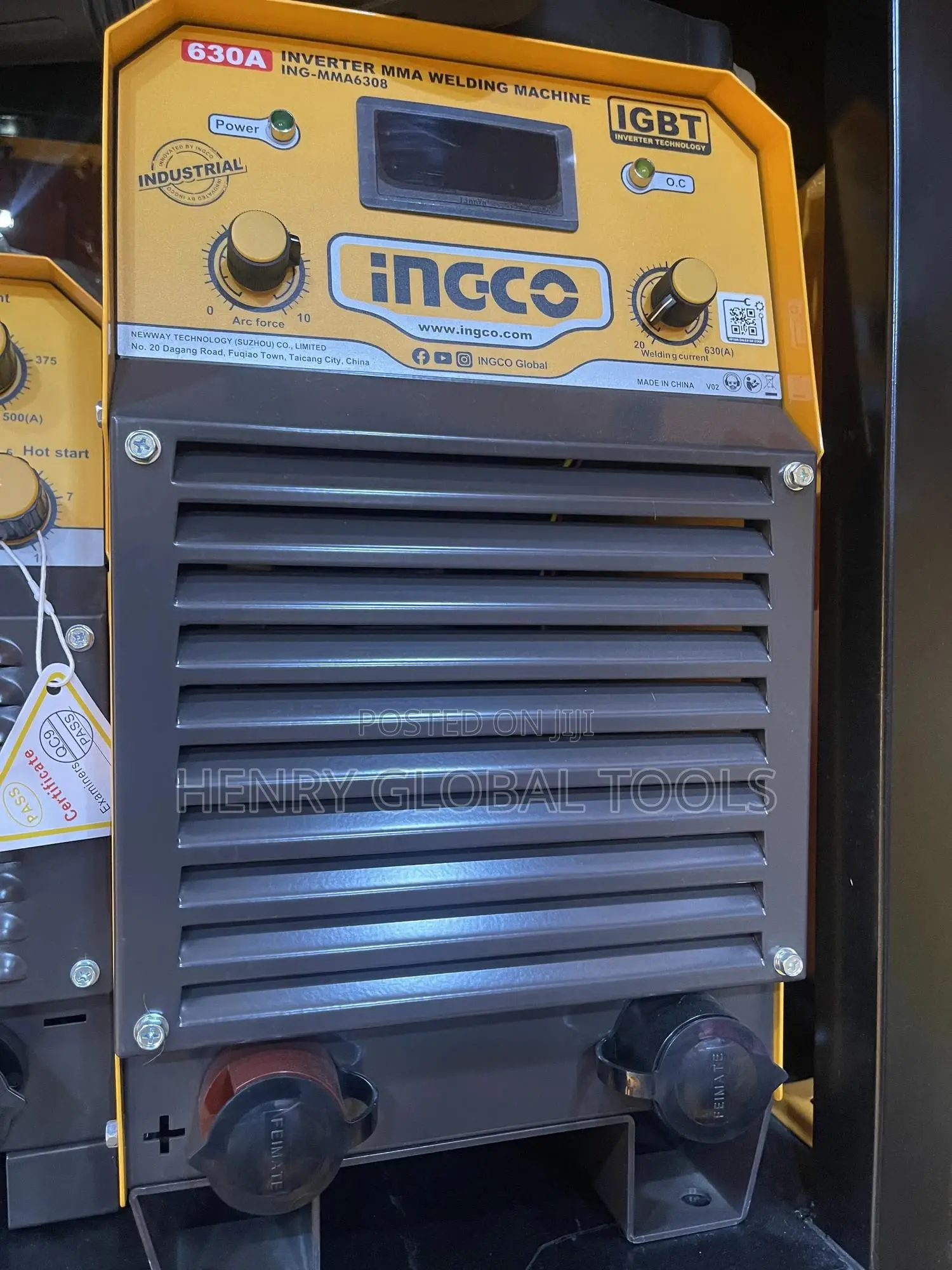 630amps Ingco Mma Inverter Welding Machine