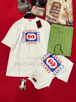 Gucci Luxury Men's Round Neck Well Banded Package