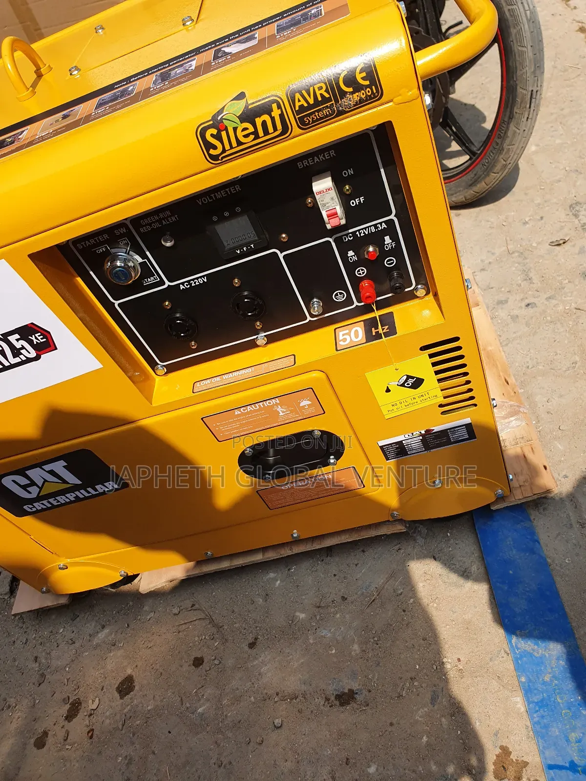 12kva Cat Soundproof Generator