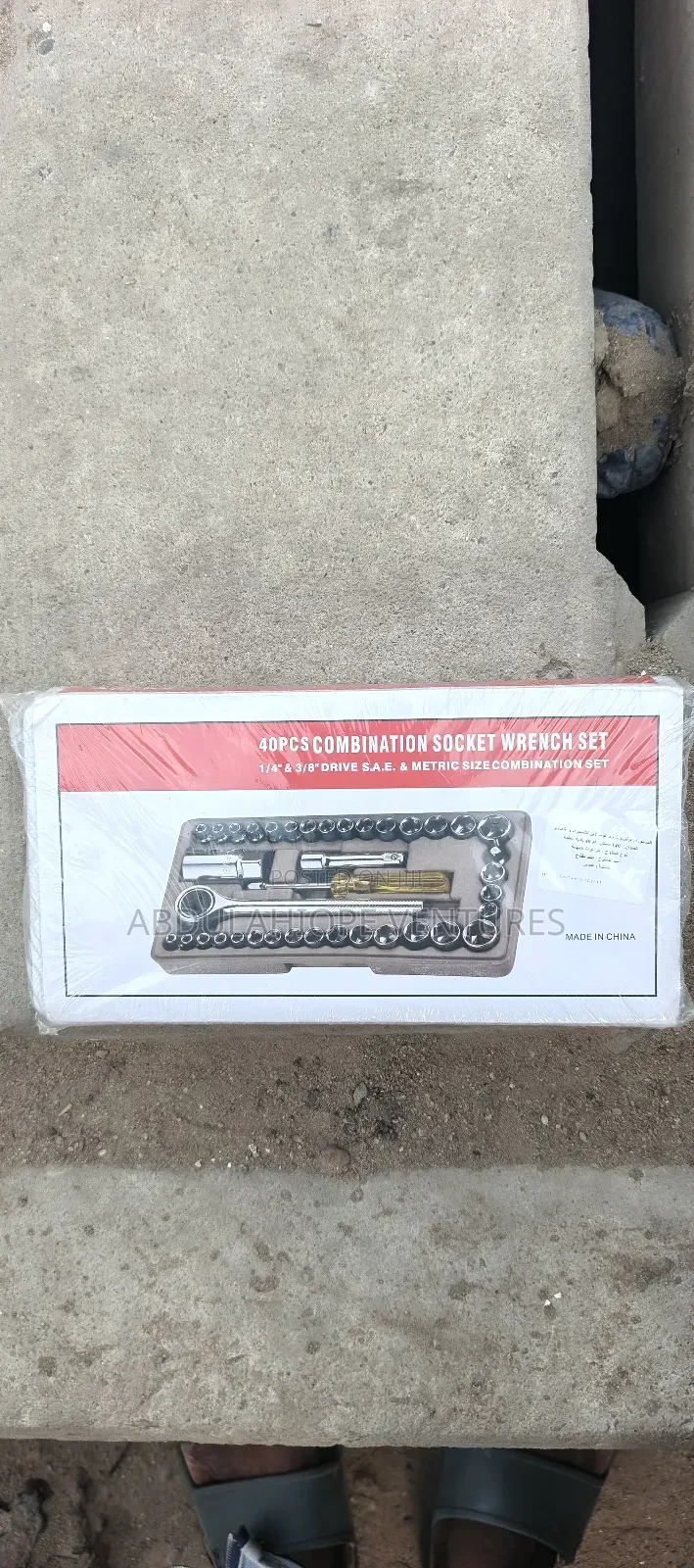 40pcs Combination Socket Wrench Set