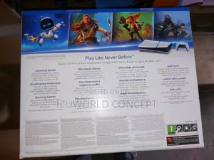 Ps5 Slim Standard European Version Complete Game and Controller