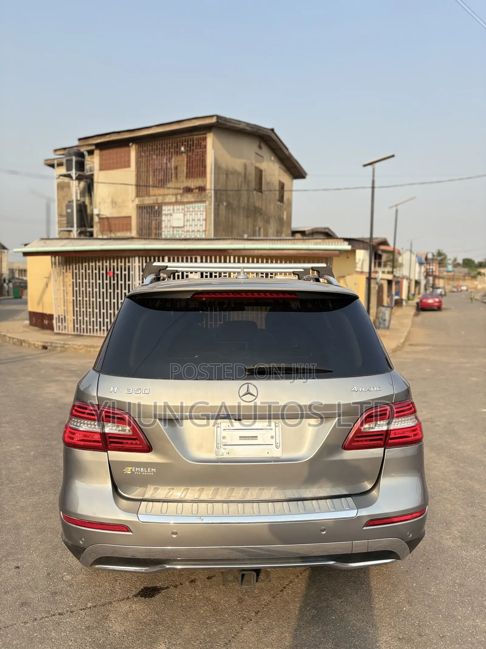 Mercedes-Benz M Class ML 350 4Matic 2012 Gray