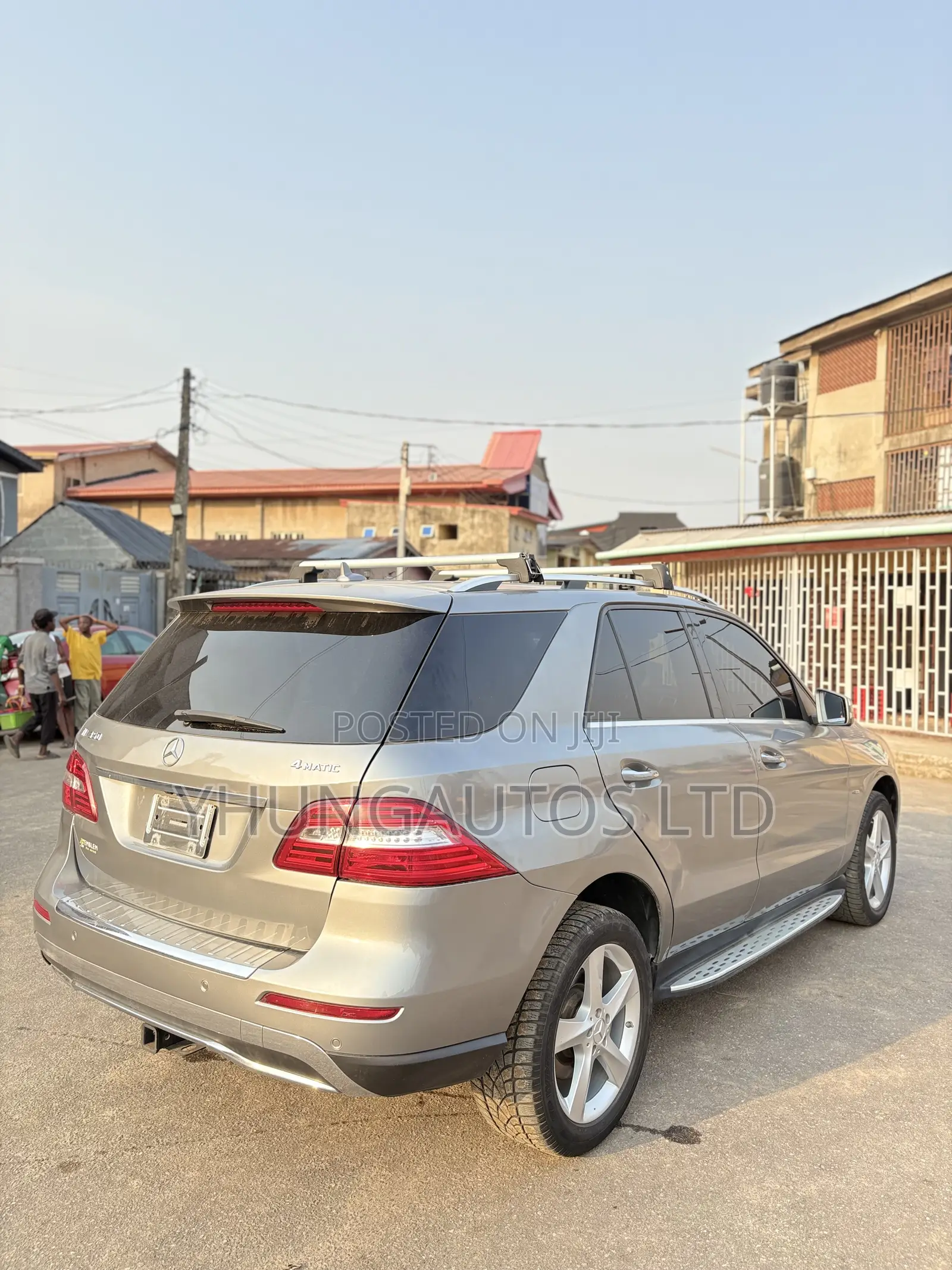 Mercedes-Benz M Class ML 350 4Matic 2012 Gray
