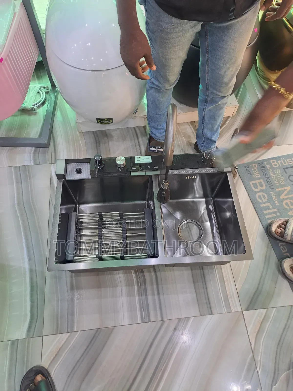 Double Bowl Kitchen Sink