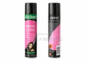 Above Hair Hold+Oilsheen Hairspray450ml