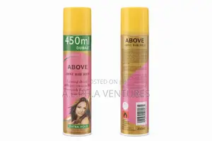 Above Hair Hold+Oilsheen Hairspray450ml