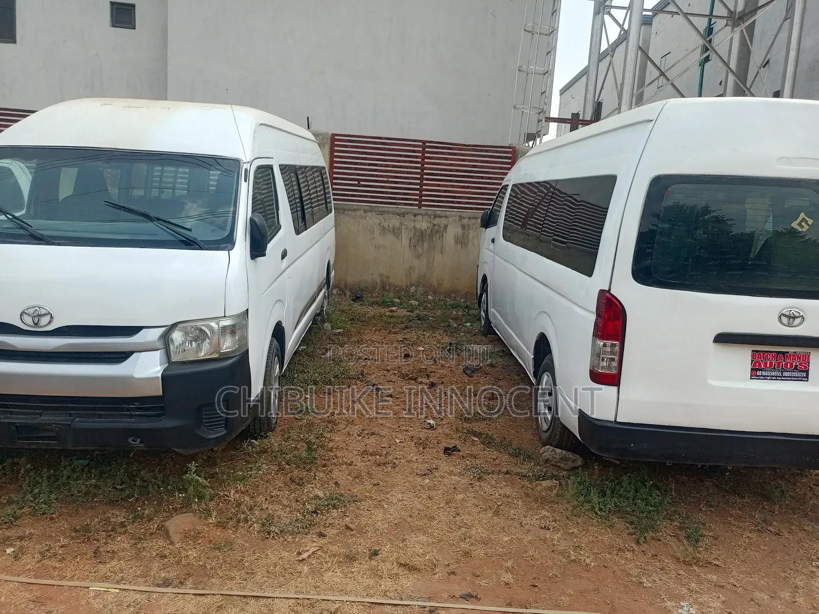 Toyota HiAce 2012 White