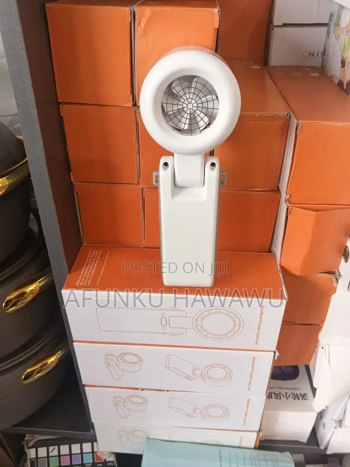 Mini Fan With Led Light