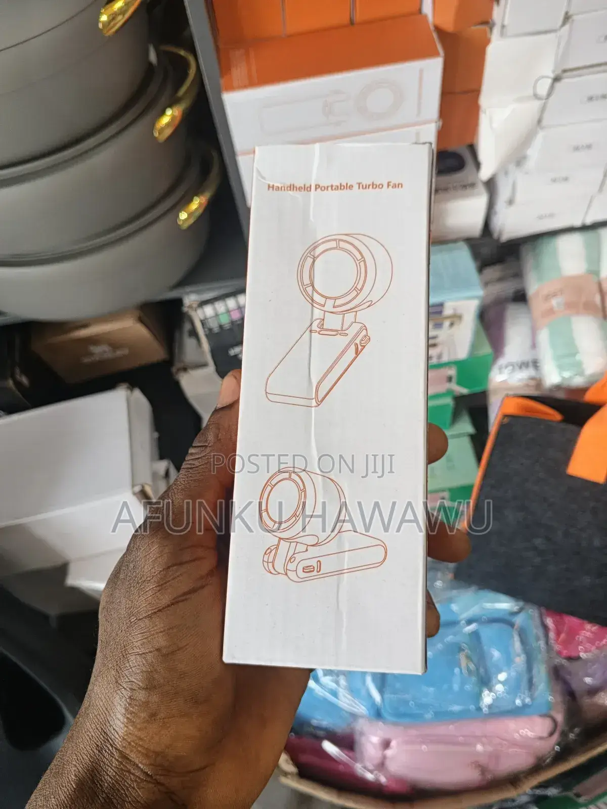 Mini Fan With Led Light