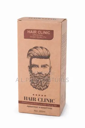 Hair Clinic Professional Beard Hair Styling Gel Men – 200ml
