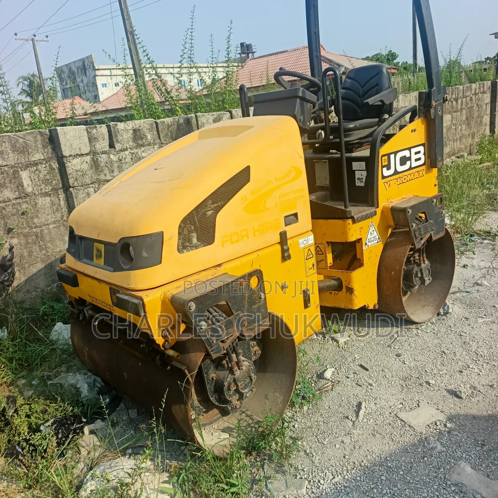 5tons JCB Drum Drum Roller