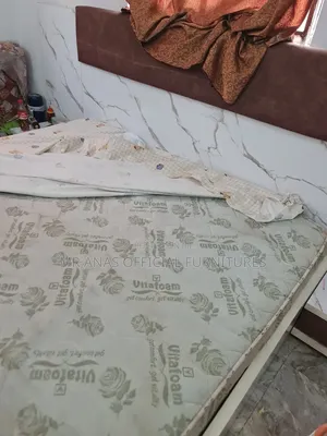 6 by 6 Bed Frame With Orthopedic Mattress
