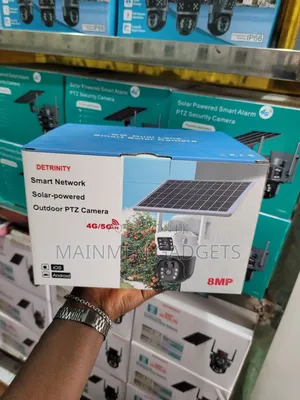 Solar Powered Smart Network Security Camera