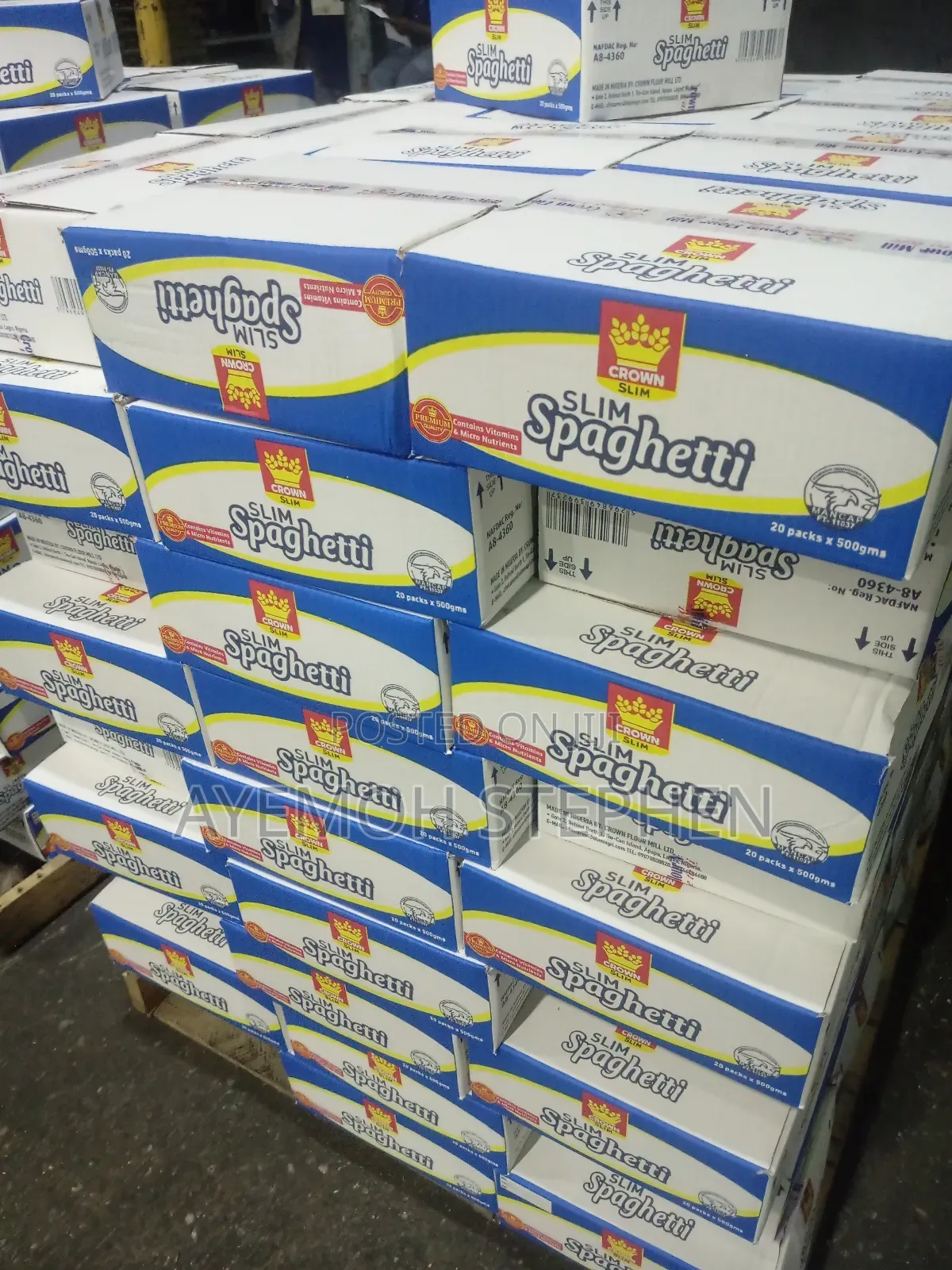 For Sale: Spaghetti/Macaroni/Semolina