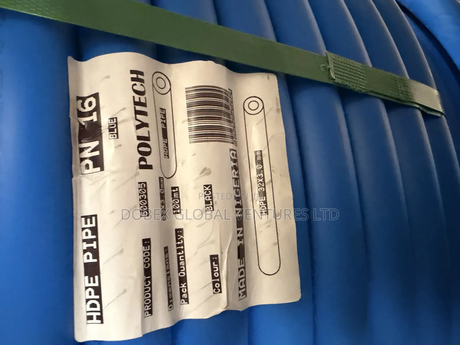 100meters P.E Pipe Polytech