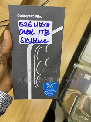 New Samsung Galaxy S26 Ultra 5G 1 TB Black