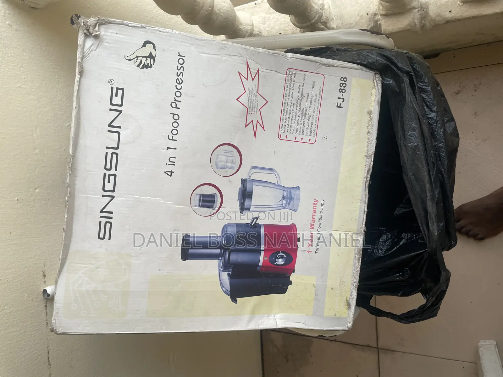 4 in 1 Food Processor Blender (Singsung)