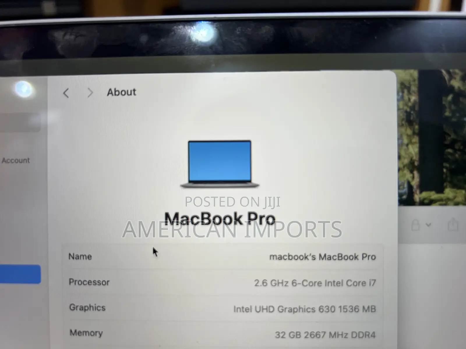 Laptop Apple MacBook Pro 2019 32GB Intel Core i7 SSD 1T