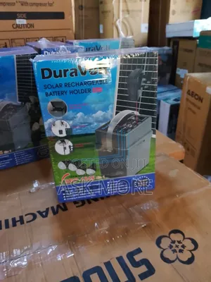 4 Bulbs Duravolt 4 in 1 Solar Rechargeable Pack
