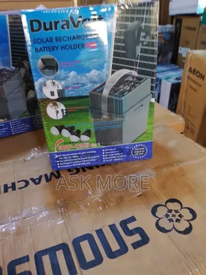Duravolt 4 in 1 Solar Rechargeable Pack + 4 Bulbs