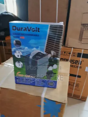 Rechargeable Duravolt 5 in 1 Solar Pack