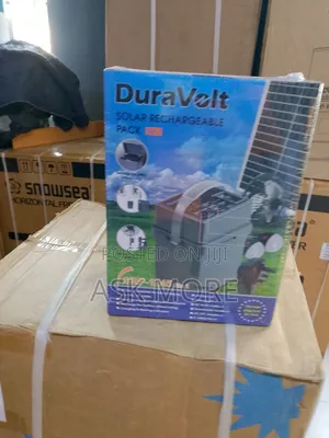 Duravolt 5 in 1 Solar Rechargeable Pack+ Usb Port