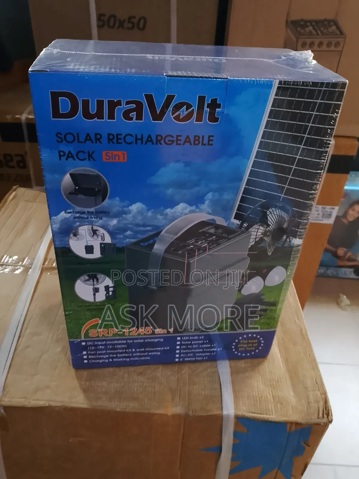 Super Strong Duravolt 5 in 1 Rechargeable Pack