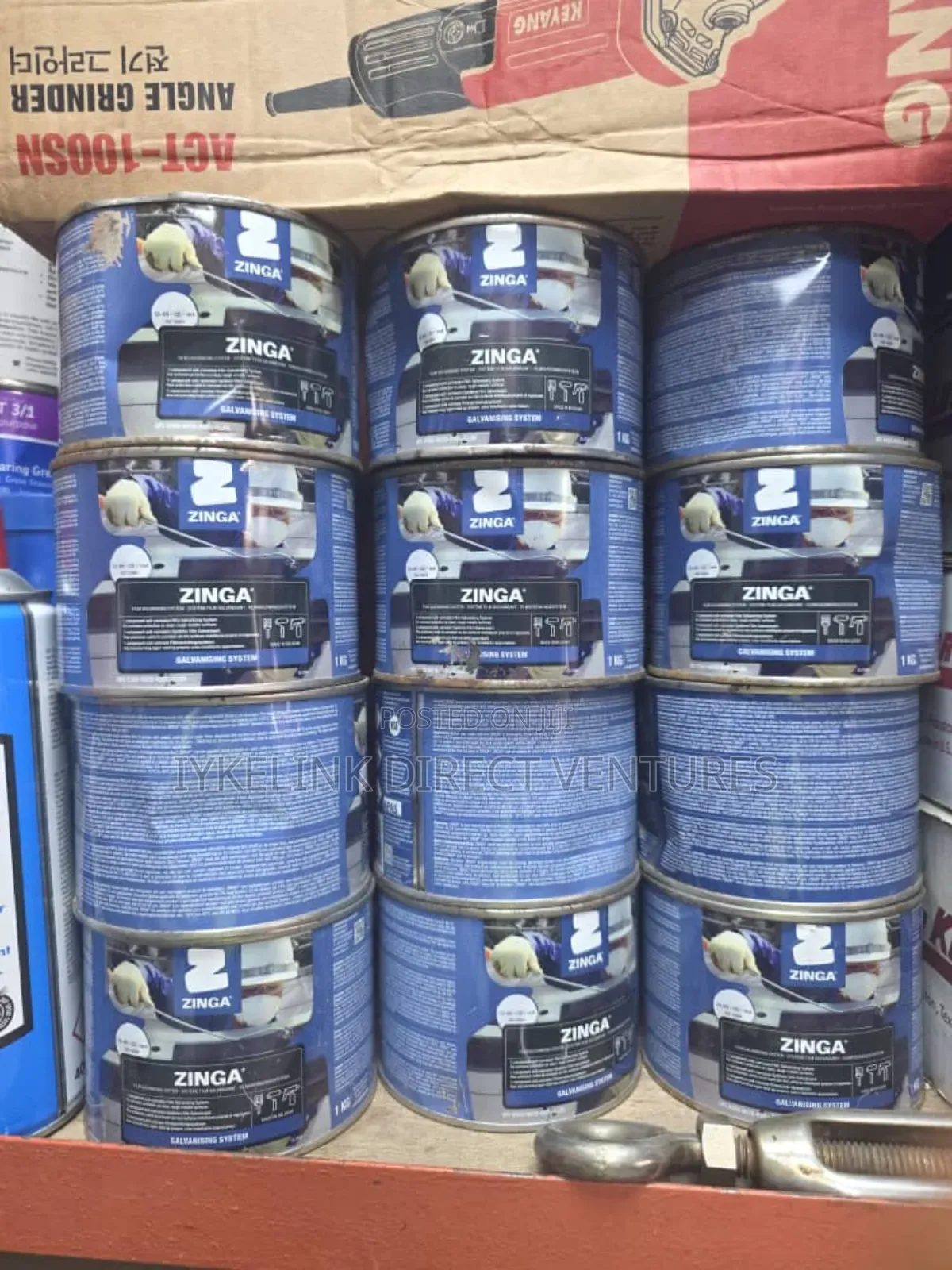 Zinga Cold Galvanizing Coating
